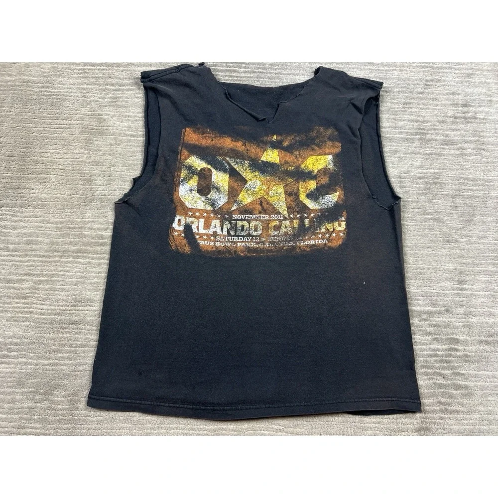 Orlando Calling Shirt Mens Medium Black Concert Killers‎ Kid Rock Destroyed
